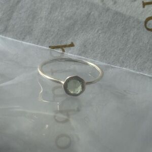 Bluboho Gold Peridot Ring - size 6 - never worn